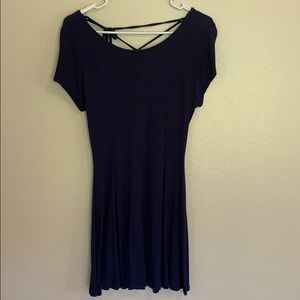 Ribbed Short Sleeve dress